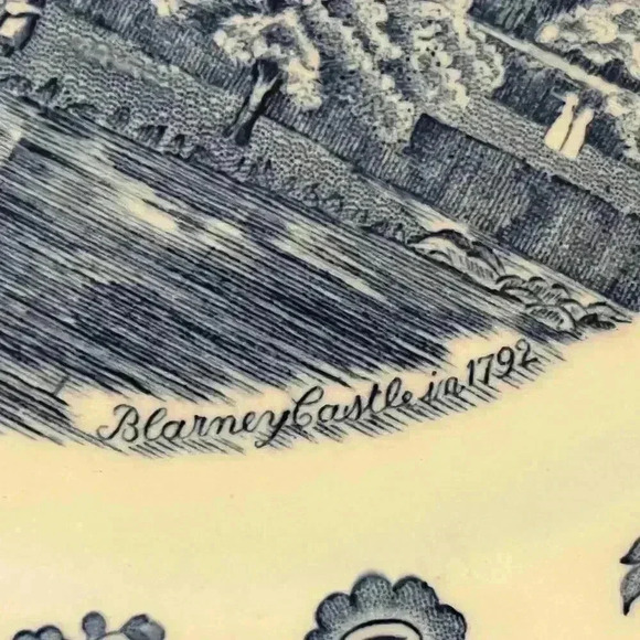 Johnson Brothers Old Britain Castles Blarney Castle 2 two plates with chips - Picture 4 of 9